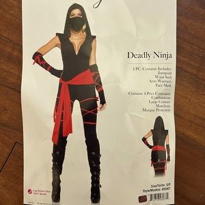 Halloween Deadly Ninja 🥷 costume 🎃
